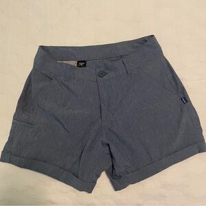Women's Smokey Blueish Grey HUK Shorts